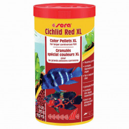 Sera Cichlid Red XL Корм для цихлид крупных размеров - 370 г