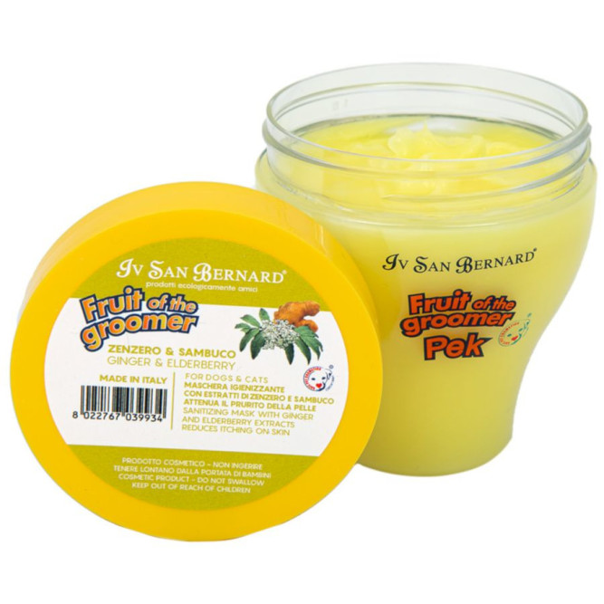 Iv San Bernard Fruit of the Grommer Ginger&amp;Elderbery Восстанавливающая маска с противовоспалительным эффектом 250 мл