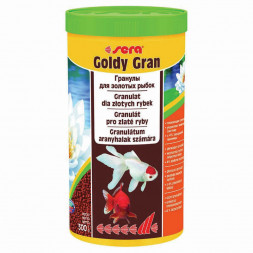 Sera Goldy Gran Корм для золотых рыб в гранулах - 300 г