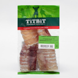 TiTBiT лакомство для собак трахея говяжья резаная - 70 г
