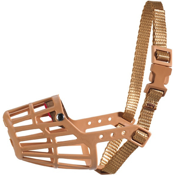 Намордник Hunter Smart для собак пластиковый, размер 6 (6,5-10 см) 31 см, макс 60 см, лабрадор