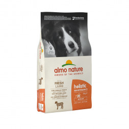 Almo Nature Holistic Adult Dog Medium &amp; Lamb сухой корм класса холистик для взрослых собак средних пород с ягненком - 12 кг