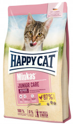 Happy Cat Minkas Cat Junior Care сухой корм для котят с 4 месяцев - 1,5 кг