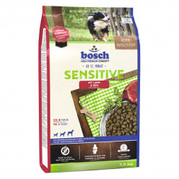 Сухой корм Bosch Sensitive для собак, склонных к аллергии, с ягнёнком и рисом - 3 кг
