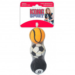 Kong игрушка для собак Air Sport Теннисный мяч очень маленький  4 см х 3 шт