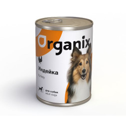 Organix консервы для собак с индейкой - 410 г х 20 шт