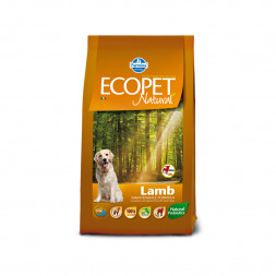 Farmina Ecopet Natural Lamb Mini сухой корм для взрослых собак мелких пород с ягненком - 12 кг