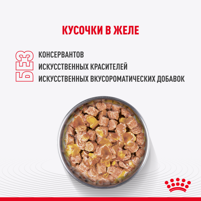 Royal Canin Kitten Sterilised влажный корм для котят в возрасте от 6 до 12 месяцев после стерилизации и кастрации кусочки в желе, в паучах - 85 г х 28 шт