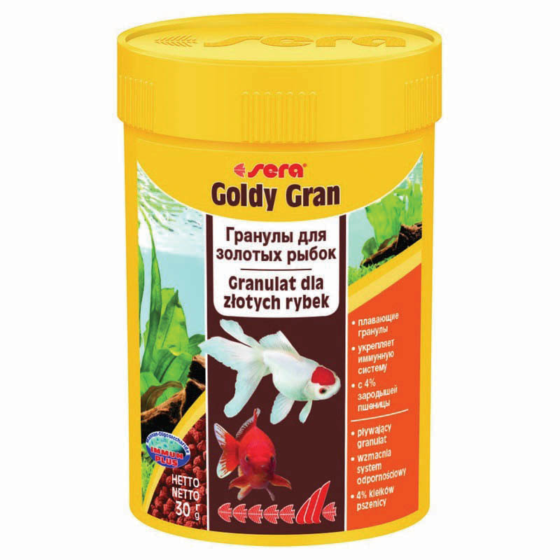 Sera Goldy Gran Корм для золотых рыб в гранулах - 30 г - купить в ...