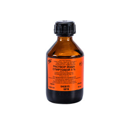 Раствор йода спиртовой 5% - 50 мл