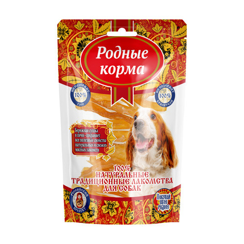 Родные Корма "Традиционные" лакомство для собак жилки говяжьи - 60 г