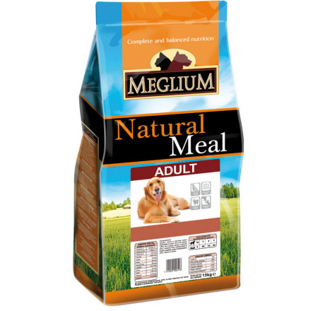 Сухой корм Meglium Maintenance Adult для собак с мясом - 15 кг