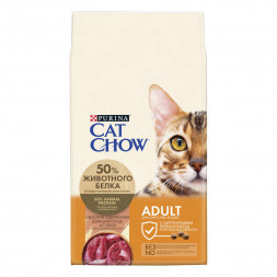 Purina Cat Chow Adult Duck сухой корм для взрослых кошек с уткой - 7 кг