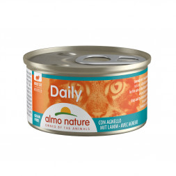 Almo Nature Daily Menu Adult Cat Mousse Lamb консервы нежный мусс для взрослых кошек меню с ягненком - 85 г х 24 шт