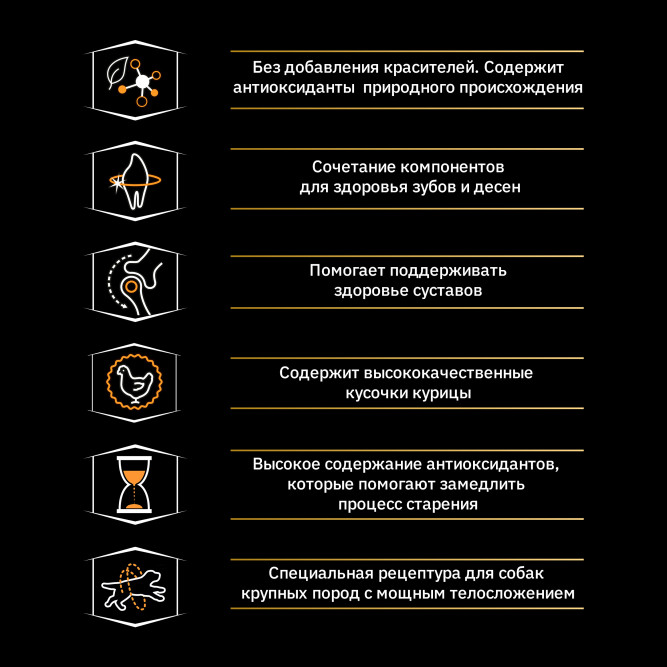 Pro Plan Adult Large Robust сухой корм для взрослых собак крупных пород с мощным телосложением с курицей - 3 кг