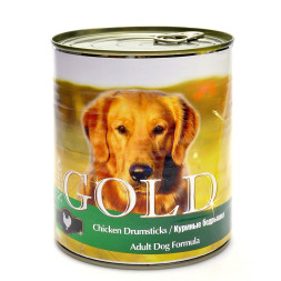 Nero Gold консервы для собак с куриными бедрышками - 810 г х 12 шт