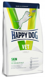 Happy Dog Vet Diet Skin сухой корм для собак всех пород при раздражениях на коже и чрезмерной линьке - 4 кг