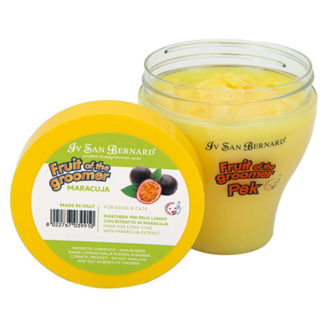 Iv San Bernard Fruit of the Grommer Maracuja Восстанавливающая маска для длинной шерсти с протеинами 250 мл