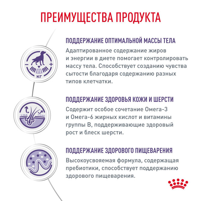 Royal Canin Neutered Adult сухой корм для кастрированных собак - 3,5 кг