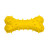 Playology PUPPY TEETHING BONE дентальная хрустящая жевательная косточка для щенков с ароматом курицы, желтый