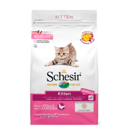 Schesir Kitten сухой корм для котят с курицей - 1,5 кг