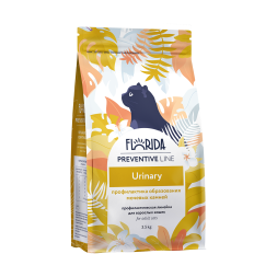 Florida Preventive Line Urinary сухой диетический корм для взрослых кошек при мочекаменной болезни - 3,5 кг