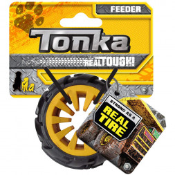 Tonka Игрушка-дозатор для лакомств Мега желтый/черный 6,4 см