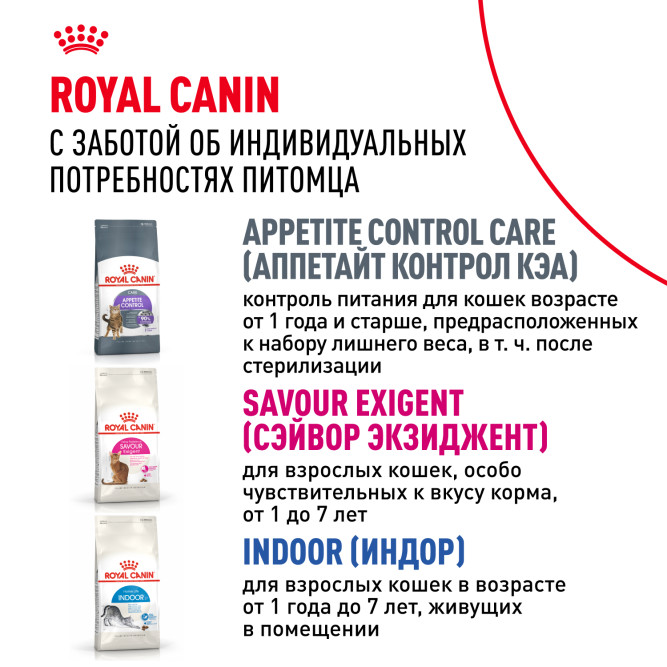 Royal Canin Sensible 33 сухой корм для взрослых кошек с чувствительной пищеварительной системой - 200 гр