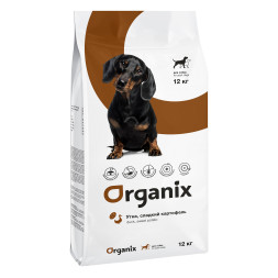 Organix Grainfree сухой корм беззерновой для собак с уткой и картофелем - 12 кг