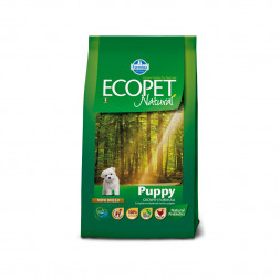 Farmina Ecopet Natural Puppy Mini сухой корм для щенков мелких пород, беременных и кормящих собак с курицей - 12 кг
