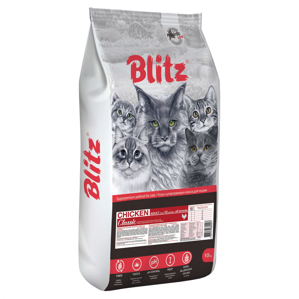 Blitz корм для кошек
