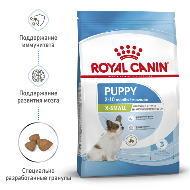Royal Canin X - Small Puppy сухой корм для щенков миниатюрных пород - 3 кг