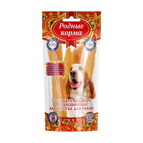 Родные Корма "Традиционные" лакомство для собак жилки говяжьи - 120 г