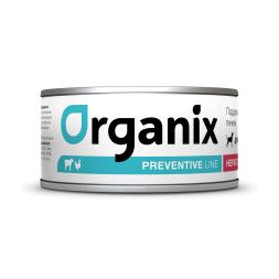 Organix Preventive Line Hepatic диетические консервы для взрослых собак для поддержания здоровья печени с говядиной - 100 г x 24 шт