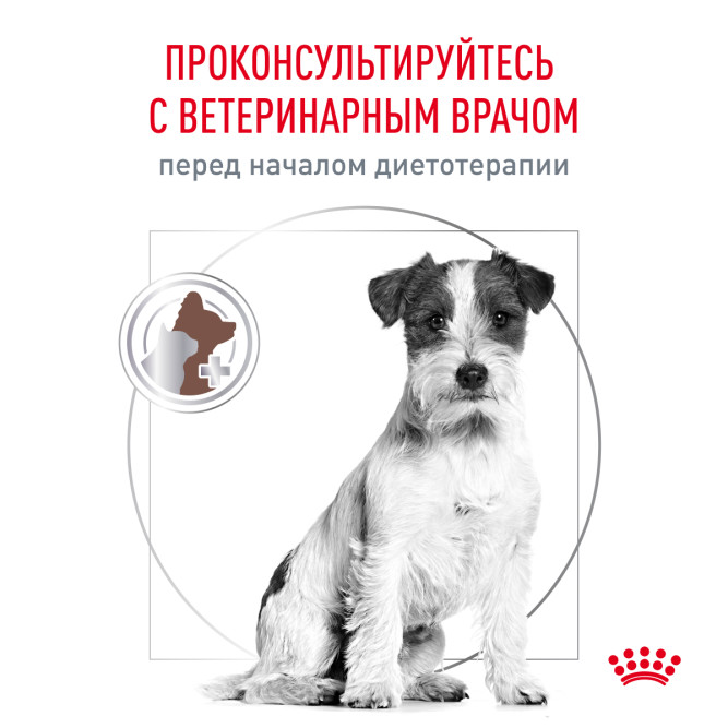 Royal Canin Gastrointestinal Low Fat Small Dog сухой корм для взрослых собак мелких пород при нарушениях пищеварения - 1 кг
