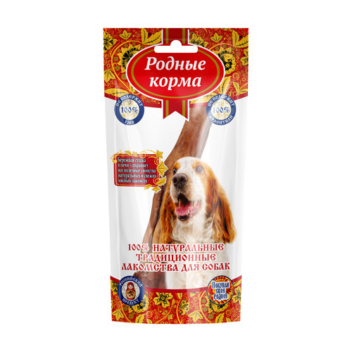 Родные Корма "Традиционные" лакомство для собак нога барашка - 80 г
