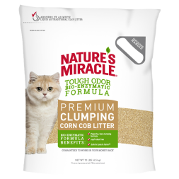 Nature`s Miracle Натуральный комкующийся наполнитель для кошачьих туалетов - 4,5 кг