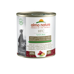 Almo Nature Home Made Adult Dog Beef with Potatoes and Peas консервы для взрослых собак говядина с картофелем и горошком по-домашнему - 280 г х 12 шт