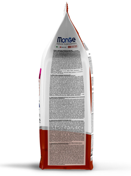 Monge Dog Speciality Extra Small сухой корм для взрослых собак миниатюрных пород с ягненком, рисом и картофелем 800 г