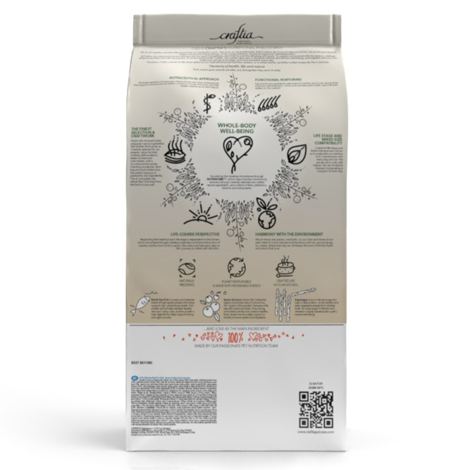 Craftia Harmona сухой корм для взрослых кошек с рыбой северного моря - 1,4 кг
