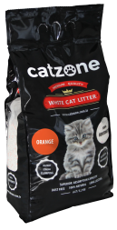 Catzone Orange комкующийся наполнитель для кошачьего туалета с ароматом цитруса - 10 кг