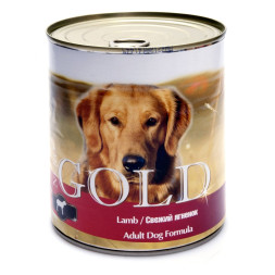 Nero Gold консервы для собак с ягненком - 810 г х 12 шт