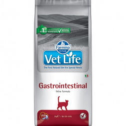 Farmina Vet Life Cat Gastrointestinal сухой корм для взрослых кошек при заболеваниях желудочно-кишечного тракта - 10 кг