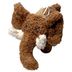 Tufflove игрушка для собак Мамонт, 27 см, коричневый