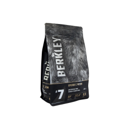 Berkley №7 сухой корм для взрослых собак мелких и средних пород с кроликом и рисом - 600 г