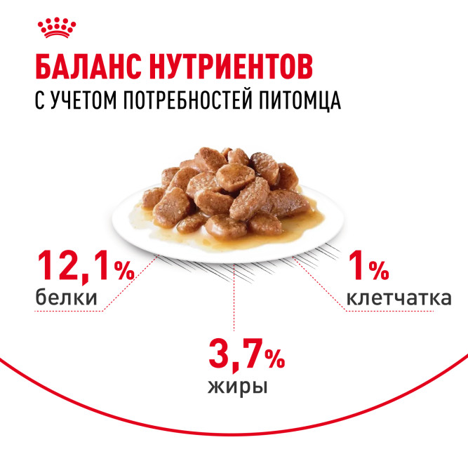 Royal Canin Hair&amp;Skin Care влажный корм для взрослых кошек, для поддержания здоровья кожи и красоты шерсти, тонкие ломтики в соусе, в паучах - 85 г х 28 шт