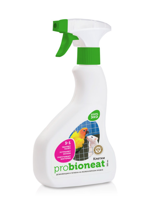Bioneat средство для дезинфекции и устранения запахов "Клетки. Забота и уход" - 500 мл