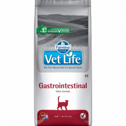 Farmina Vet Life Cat Gastrointestinal сухой корм для взрослых кошек при заболеваниях желудочно-кишечного тракта - 2 кг