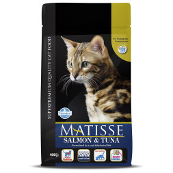 Farmina Matisse Salmon &amp; Tuna сухой корм для взрослых кошек с лососем и тунцом - 400 г