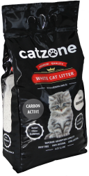 Catzone Active Carbon комкующийся наполнитель для кошачьего туалета с активированным углем - 10 кг